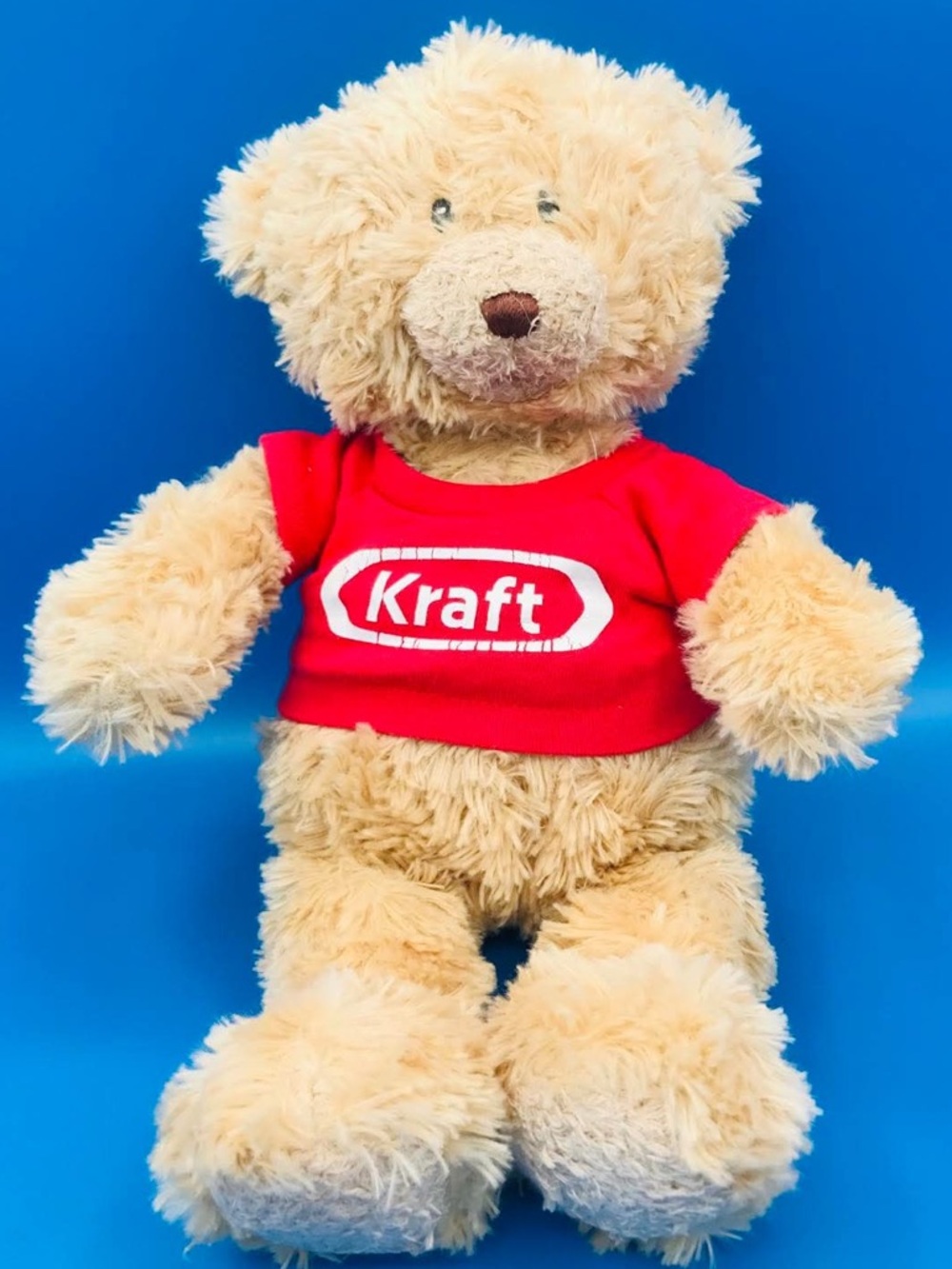 Vintage GUND Kraft Peanut Butter Teddy Bear - Rare Promotional Plush